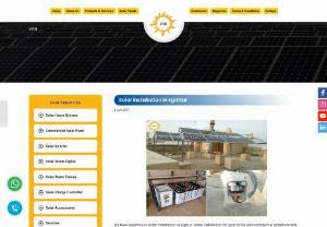 Solar installation in Egattur - We have expertise in Solar installation in Egattur. Solar installation for your home and commercial establishment please contact +91 9500167027.