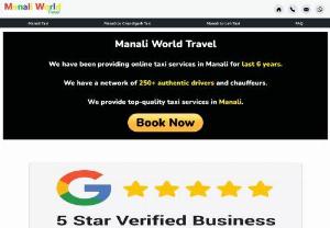 ManaliWorldTravel - Tour, Travel and Taxi Agency in Manali - Manali taxi services - ManaliWorldTravel