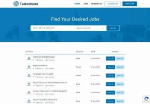 Talentmate - Talentmate is the ideal place to search for jobs in the Gulf region that would never disappoint job seekers and employers. The portal comes with 100+ job categories. The advanced features make job searching easier for job seekers and help employers find quality candidates. Job seekers can find their desired jobs by searching based on location, job title, and skills. The advanced filtering options allow employers to narrow their search to candidates with specific qualifications and experience.