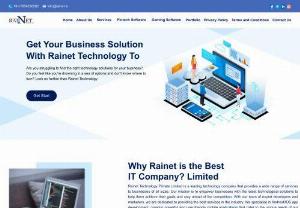  Digital Marketing Agency, App, Website & Fintech Software Development | Rainet Technology Pvt. Ltd.  - Rainet is a software development company that provides innovative solutions to businesses of all sizes. We specialize in providing AEPS API, BBPS API, App Development, Fintech Software Solutions and Digital Marketing Agency services.

Our team of experienced professionals has the expertise to develop custom-made applications for our clients specific needs. 