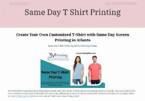 Unleash Your Creativity with Custom Vinyl T-Shirt Printing from 3v Printing Store - Looking for a way to add a vintage touch to your wardrobe? Look no further than 3v Printing Store's vinyl t-shirt printing services! Their state-of-the-art equipment and experienced team of designers can turn any plain cotton tee into a work. 