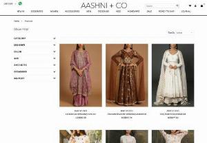 Buy Designer Anarkalis Dress For Eid | Aashni & Co - Shop for the latest designer anarkali dress for Eid at Aashni & Co. Find a wide range of designer eid anarkalis suit in different styles and colors. Look elegant and ethic this festive season. Shop now!