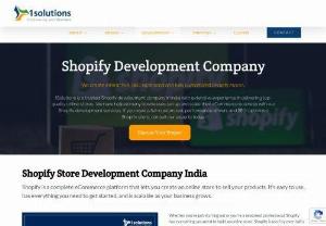 Shopify Development Company India | Shopify Design Services - 1Solutions is a leading Shopify development company in Delhi, India providing fully customized Shopify store setup and design services.