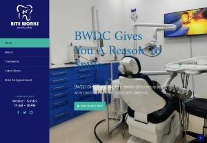 Bite Works Dental Care - Best Dentist in Islamabad - Welcome to a Family Dentist Clinic in Your City, BWDC is a modern Dental Clinic, equipped with the most up-to-date treatment centers, that believes in the importance of a beautiful and healthy smile. We achieve beautiful smiles for each of our patients by providing high-quality treatment in the most compassionate way possible.dental clinic
