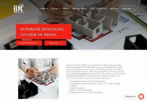 Advanced Diploma Interior Designing Course in Nepal | IIFT Nepal - An area is transformed by interior designers to make it more appealing, practical, and secure. The work entails a variety of responsibilities, such as space planning and product research, establishing schedules and working with diverse clients and lastly supervising construction and carrying out the design. An interior design career can provide more work security and a higher earning potential than the majority of other careers for creatives. 