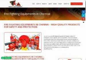 Screenshot of Fire Fighting Equipments in Chennai | Tharun Fire Safety Equip