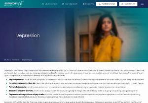 	Depression Treatment in Mumbai - Samarpan Health - Depression is a common but serious mood disorder. Samarpan offers a wide range of personalized depression treatment in Mumbai that utilizes evidence-based methods to meet the needs of each client.