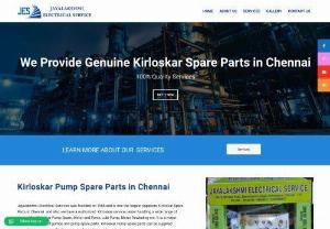 Kirloskar Pump Spare Parts in Chennai | Jalakshmi Electricals - We are a well-established company the field of Kirloskar Pump Spare Parts in Chennai. For any questions contact us. Jayalakshmi Electricals