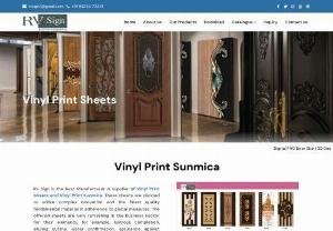 Vinyl Print Sheets, Vinyl Print Sunmica, Sunmica Paper, Pvc Door skin- Rvsign - RV sign is recognized as the renowned manufacturer, and supplier of the best quality of laminate door, Vinyl Print Sheets,Cartoon Door,Laminated door skin,Micro 

Coated Doors,Decorative Door Paper Print,Door Design Print.Our offered products are manufactured by utilizing high-quality material and the latest advanced technology.
