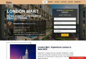 London Mart Noida Extension: A Golden Opportunity to Invest in Commercial Real Estate - IDI Group comes up with the best Shopping Mall type Commercial development "London Mart", Noida Extension. London Mart offers commercial spaces for retail shops, office spaces, movie theaters, banquet hall, Hotel, food courts etc, within your budget. The project is spread over an area of 2.91 acres and is designed to provide a world-class shopping and commercial experience. The location of London Mart is advantageous as it is situated on the main road of Noida Extension...