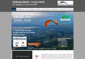Karakoram Explorers - Welcome to Karakoram Explorers - your gateway to an unforgettable paragliding experience in the mesmerizing landscapes of Srinagar, Kashmir!

Fly along the breathtaking mountains , pristine lakes, and verdant valleys, showcasing the natural beauty of Srinagar, Kashmir.