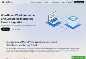Do you want Sync WooCommerce data to Salesforce Marketing Cloud? - Want error-free synchronization of your data from WordPress WooCommerce to Salesforce Marketing Cloud? Start using the Salesforce Marketing Cloud WordPress WooCommerce Connector and utilize the functionality of the automated process. It syncs all the data likes, Subscribers, Products, Users, Orders on a real-time basis. All the information related to products and inventory got synced smoothly. It gives you accurate and faster access to customers information.