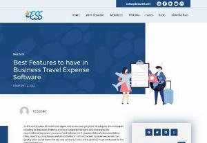 Business Travel Expense Software | Best Features | TESS360-Blog - Corporate travel management solutions are a strategic tool that give your company a competitive edge. You can control overall spending, ensure policy compliance, initiate quicker reimbursements, reduce processing costs, and increase employee productivity.