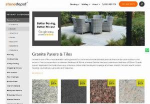 Granite Pavers & Tiles Supplier in Sydney, Brisbane | Stone Depot - Are you looking for the best Granite supplier in your area? Stone Depot has everything to be flawless when it comes to being selected as the top Granite supplier to build your dream space. Whether it is a home or an office, we have a huge range of Granite pavers and tiles. Everything, from the colour of the walls to the flooring, is meticulously chosen to make the space appear cohesive. 