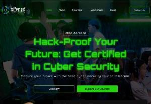 Top Cyber Security Course in Kerala - Kochi | Offenso Academy - We are a leading institution dedicated to providing comprehensive and practical training in cyber security. Our academy is committed to empowering students with the knowledge, skills, and tools necessary to defend against cyber threats and safeguard digital assets.