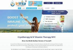 Whole Body Cryotherapy & IV Vitamin Therapy - InVita Cryo NYC - InVito Cryo NYC is a full service cold therapy center in the heart of New York City. We are proud to be among the leaders of the industry. Our experienced professionals provide a wide range of beauty, health and wellness services to our clients.
Our center has been helping our clients to become younger, healthier and stronger. Customer satisfaction is what we always care about and everything we do is aimed at making our clients happy.