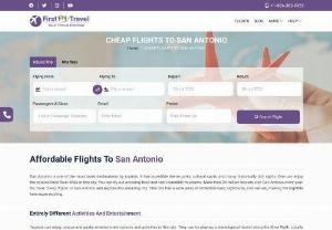 Cheap Flights to San Antonio - We provide San Antonio flights for less than $35. Get the best deals on flights from abroad to San Antonio. Contact us to make a phone reservation for flights to San Antonio. In addition to earning a lower airline fare when you call us to make your ticket, you will accrue loyalty points and save money on future travel arrangements. Dial (866) 383-9353 to reach us.