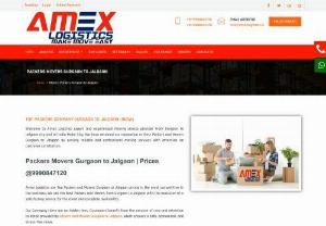 Packers Movers Gurgaon to Jalgaon | Best Rate @9990847120 - Amex Logistics are Top Packers and Movers Gurgaon to Jalgaon pricing is the most competitive in the business. We are the Best Packers and Movers from Gurgaon to Jalgaon with the execution of a satisfactory service for the client and complete availability.

Our Comapny there are no hidden fees. Customers benefit from the amount of care and attention to detail provided by Packers and Movers Gurgaon to Jalgaon, which ensures a safe, economical, and stress-free move.