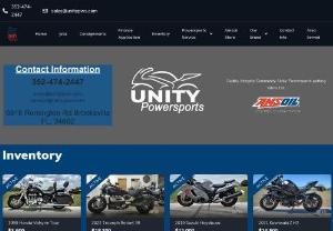 Top 1 Used Powersports & Motorcycle Dealer In Brooksville, Florida, | 5 Star Google Ratings! - Need A Powersports & Motorcycle Dealer Near You In Brooksville, Florida? Unity Powersports Has You Covered. We Have A Wide Selection Of Used Motorcycles & Powersports Vehicles For Sale In Brooksville, Florida. Call Us At: +13524742447 We proudly serves the areas of Brookeville, Tampa, Spring Hill, Orlando, Wesley Chapel & more.