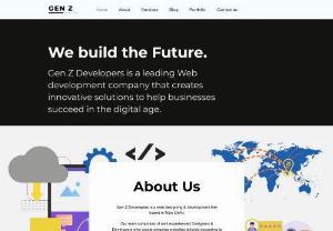 Web Development Company | Gen Z Developers - Gen Z Developers is a web development company that offers responsive websites.