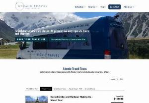 Corporate Tour Bus charter christchurch & Shuttle in New Zealand - Atomic Travel is passionate about creating unforgettable trips. Book bus charter christchurch & shuttle services for corporate tours & charter services in New Zealand.