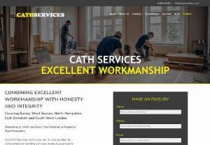 Please Choose Your Service | CATH Services - CATH Services are a Godalming based, family owned building and property maintenance company that has been operating for over five years.