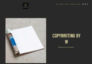 Business Growth | Copywriting By W - Copywriting by W. Marketing Services dedicated to growing your business and brand. 
