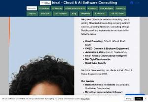 Ideal Consulting Service - CCaaS, Contact Center Transformations, CCaaS Architect & Design services, Project Management, Operations & Maintenance, IVR Call Flows design & finetuning, REST API Integrations, CRM salesforce integration, SIP Trunking, VoIP Network designs, Support for Avaya Aura, Genesys Engage, Genesys Cloud, NICE CXONe, Incontact Studio, AWS Amazon Connect technologies.