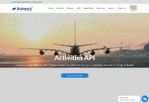 Activities API | Tours and Activities API - Trawex offers Tours and Activities API integration which provides a wide range of sightseeing activities to choose from in the preferred destination. Results can be processed in the search API using fields like time, cost, category, etc. 