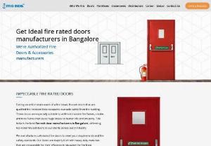Fire Exit Door Manufacturers in Bangalore - Safety Solutions for Your Business - While getting your house or office renewed, you must give utmost importance to fire safety. The purpose of fire safety doors is to safeguard life in the event of a fire-related disaster. Delivering specialized solutions for projects of any size is made possible by our manufacturing capabilities and product design and engineering team.

TRIO India approves of the quality, safety, integrity, and functionality of the fire exit door manufacturers in Bangalore. Fire-rated hardware is used...