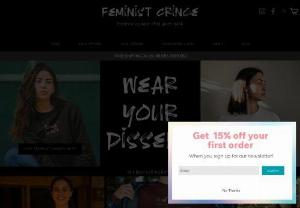 FeministCringe - FeministCringe offers conversation-starting feminist apparel and gifts. A portion of proceeds from every purchase is donated to a cause you can feel good about.
