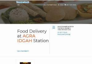 Food delivery in Train at Idgah Railway Station | Veg, Jain & Non-Veg Food - Order delicious Food delivery in train at Idgah Railway Station online with Traveler Food. Get food delivered on seat Jain, Veg, Non-veg food options available at Idgah Railway Station nearby restaurants. Book Food on train now!