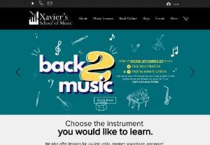 Xavier's School of Music - Our mission at Xavier's School of Music is to make music fun, accessible and affordable for everybody regardless of their age. Sign up for a trial lesson today and start your musical journey with one of our talented, experienced teachers who tailor their instruction to fit your needs!