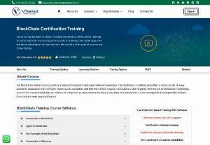 BlockChain Training from Hyderabad | Best Training Course - Our Best Blockchain Training Hyderabad for beginners and professionals provides in-depth knowledge of Blockchain Online Classes. Access to expert trainers and instructor led training sessions ensure that you can easily clear your doubts and get the exact guidance that is expected from Blockchain Online Training from India.