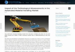 Impact of the Technological Advancements in the Automated Material Handling Market - The automated material handling market is estimated to grow at a CAGR of 7.36% over the forecast period. The growth of the automated material handling market is expanding due to the rise in the technology industry. To obtain further details, please visit our website.
