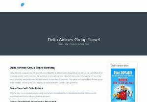 Delta Airlines Group Travel Booking and Benefits - It's important to note that delta airlines group travel bookings require a minimum of 10 passengers traveling together on the same flight. Additionally, Delta Airlines may require additional fees or restrictions for group bookings, such as advance purchase requirements or blackout dates. Check the terms and conditions carefully before booking your group travel with Delta Airlines.