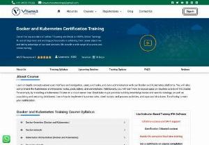 Docker and Kubernetes Online Training by real time Trainer in India - Our Docker and Kubernetes Training Hyderabad for beginners and professionals provides in-depth knowledge of Docker and Kubernetes Online Classes. Access to expert trainers and instructor led training sessions ensure that you can easily clear your doubts and get the exact guidance that is expected from Docker and Kubernetes Online Training from India.