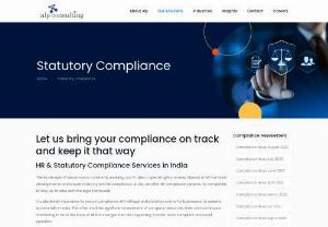 HR & Statutory Compliance Services in India - Alp Consulting - It is absolutely imperative to ensure compliance with all legal and statutory norms for businesses to operate successfully in India. This often involves significant investment of the company resources, time, and continuous monitoring to be in the know of all the changes that are happening, in order to be compliant and avoid penalties.

