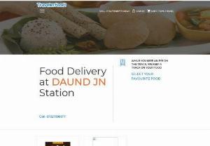 Food delivery in Train at Daund Jn Railway Station | Veg, Jain & Non-Veg Food - Are you hunting for food in train at Daund Junction railway station? Order online from your running train & enjoy your 100% sanitized, fresh & hot Maharashtrian meals. You can customize your meal and get pav bhaj, vada pav, poha etc with Traveler Food at your seat.