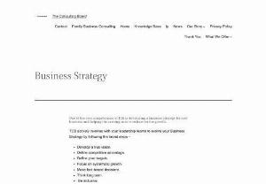 Business Strategy Consulting for MSME@ the consulting board - Business Strategy Consulting for MSME is an independent Business and Management Consultancy whose prime focus is to help small and medium sized business owners.