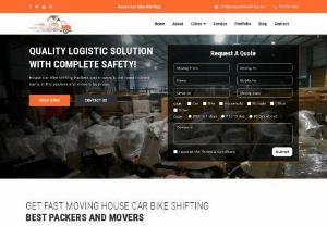 Packers & Movers Service in Delhi Ncr & Hyderabad - House car Bike Shifting refers to professional moving companies that offer a range of services for people who are relocating within india. We offers packing, loading, transportation, unloading, and unpacking of household or office items.