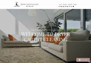 Dryer carpet cleaning - A premier carpet cleaning service that caters to residential and commercial. IICRC certification continue training and education to stay up on the latest that the industry has to offer.