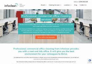 Commercial Office Cleaning - Infoclean Sydney & Melbourne - If youre looking for reliable and professional office cleaning services in Sydney, then Infoclean is the perfect choice for you. We offer an extensive range of services to keep your business premises clean and tidy, ensuring that it is always presentable and inviting for customers.