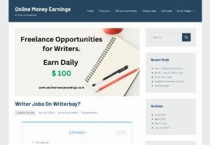 How do I get a writer jobs as a writer? - Online Money Earnings - How to make money working as a freelance writer on WriterBay?
Im just about to reveal exactly how you guys can start making money working as a freelance writer jobs on writerbay even if youre a complete beginner so lets give it a shot and the first thing you gotta understand here is that there is a lot of money on the table but we just gotta grab our piece of the pie and thats why Im here to help you see according to writerbay