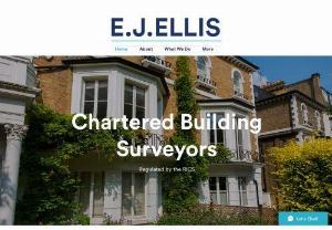 E J Ellis - E J Ellis is based in Kent and regulated by the Royal Institution of Chartered Surveyors (RICS).

We provide residential building surveying and architectural services to Kent and surrounding areas.

Whether it be buying a property and you want a home survey carried out, or you want to extend your existing home, we can help.