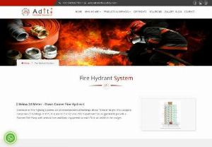 Industrial Fire Hydrant System Contractor in Navi Mumbai | Aditi Fire Safety Services - Aditi Fire Safety Services is offering Industrial Fire Hydrant System Contractor in Navi Mumbai. We provide installation and maintenance services for our fire safety equipment.