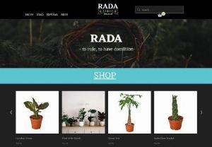 Rada Botanical - Rada Botanical is here to provide it's customers with unique plants and value-dense literature.