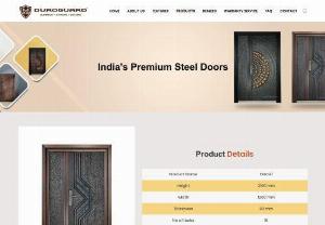 Get the Best SteSteel Doors for Home Price | Wholesale Steel Doors in Chennaiel Doors with Duroguard - Explore Our Features - Steel doors can be an excellent choice for residential applications, offering a range of benefits such as enhanced security, durability, and low maintenance. Duroguard offer industry-based price for steel doors in Chennai. 