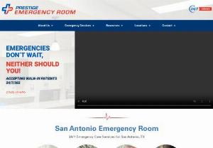 San Antonio Emergency Room - 24 hr Walk In Care | Prestige ER - Prestige Emergency Room is a 24 hour full-service emergency room designed to provide emergency care for all sorts of medical emergencies without the prolonged wait times associated with hospital-based emergency rooms.