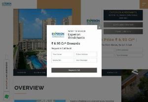 Experion Windchants Sector 112 Gurgaon Luxury Apartment - Experion Windchants is a luxury project built by "Experion Developer" on Sector-112 Dwarka Expressway Gurgaon with 2, 3, and 4 BHK apartments as well as spacious Whistling Palms and Willows Villas. Sector-112 Dwarka Expressway, Gurgaon, is home to the Living Precinct. Experion Windchants Gurgaon has created a stage to indulge in unlimited nature, an eye-opening city view, gardens with boosting flowers, shopping space for shopaholics, a sports section with different courts